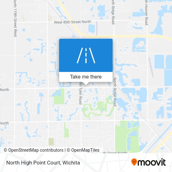 North High Point Court map