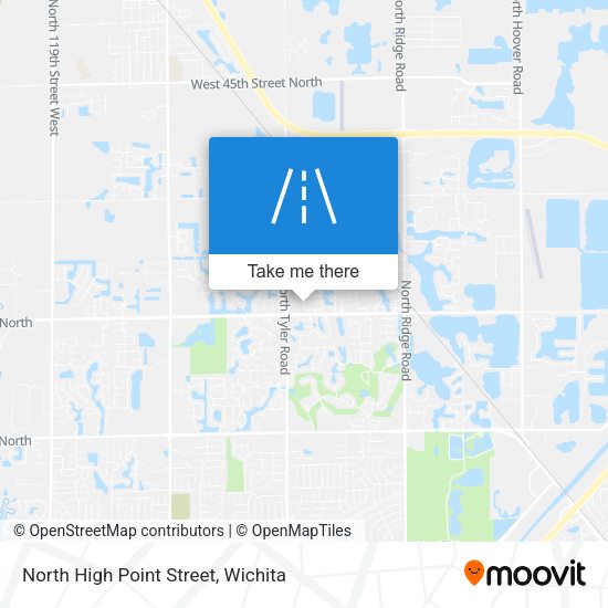 Mapa de North High Point Street