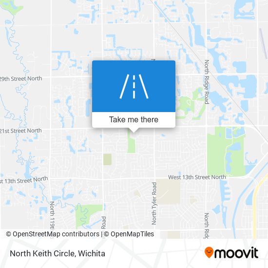 Mapa de North Keith Circle