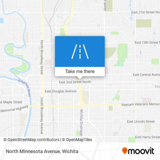Mapa de North Minnesota Avenue