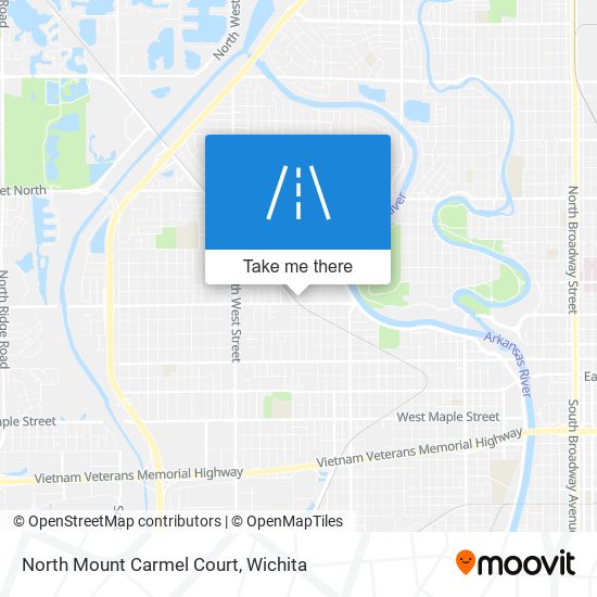 Mapa de North Mount Carmel Court