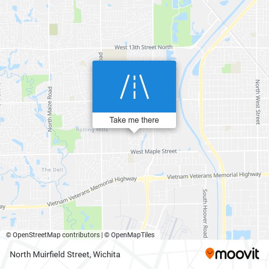 Mapa de North Muirfield Street