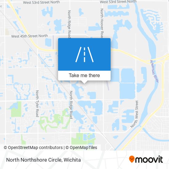 Mapa de North Northshore Circle