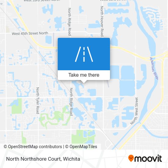 North Northshore Court map
