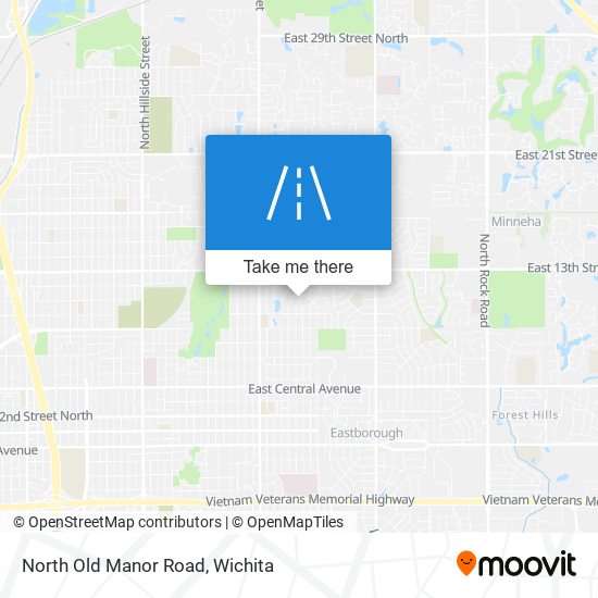 Mapa de North Old Manor Road