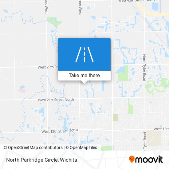 Mapa de North Parkridge Circle