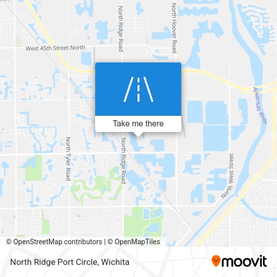 Mapa de North Ridge Port Circle