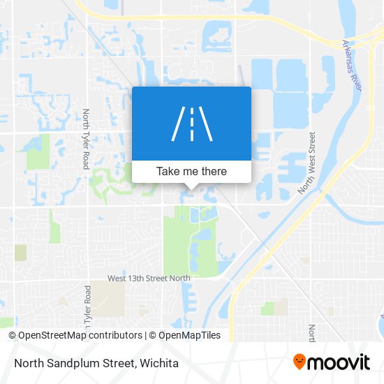 North Sandplum Street map