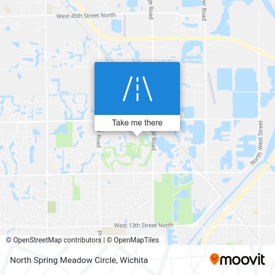 North Spring Meadow Circle map