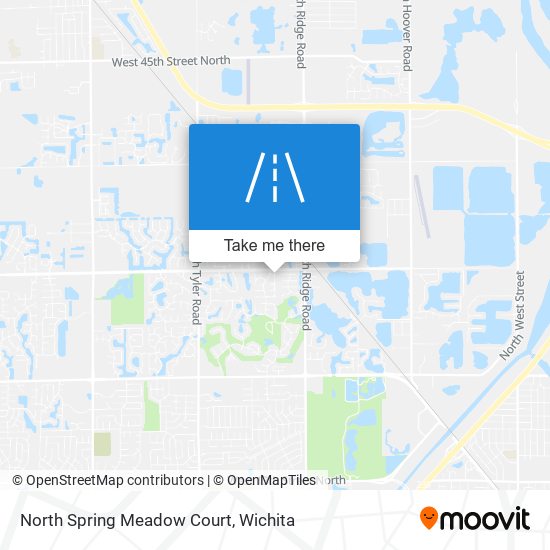 Mapa de North Spring Meadow Court