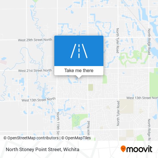 Mapa de North Stoney Point Street