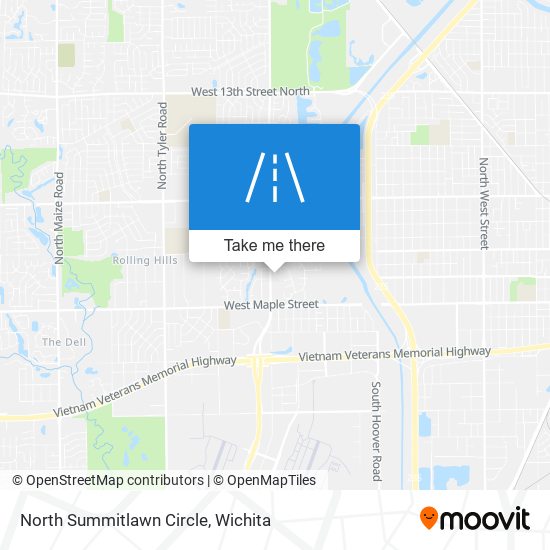 Mapa de North Summitlawn Circle