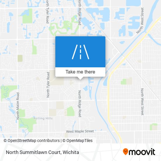 Mapa de North Summitlawn Court