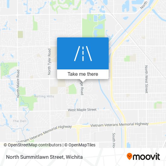 Mapa de North Summitlawn Street