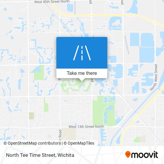 North Tee Time Street map