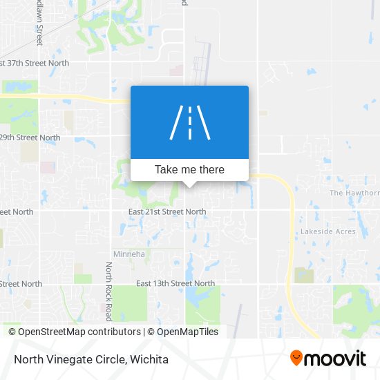 Mapa de North Vinegate Circle