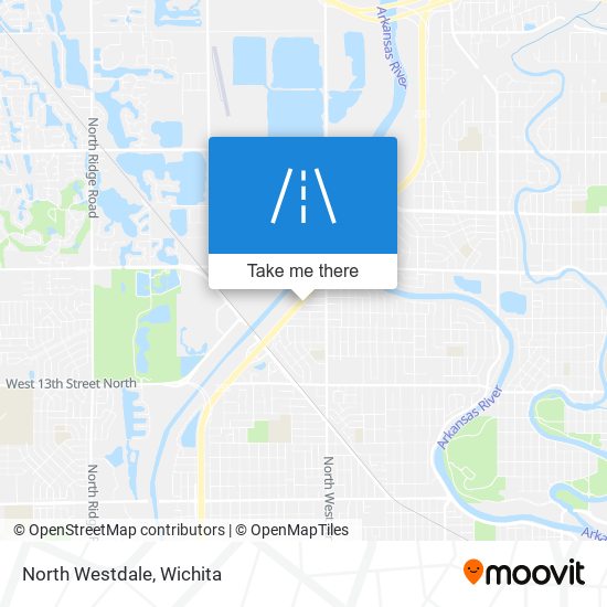 North Westdale map