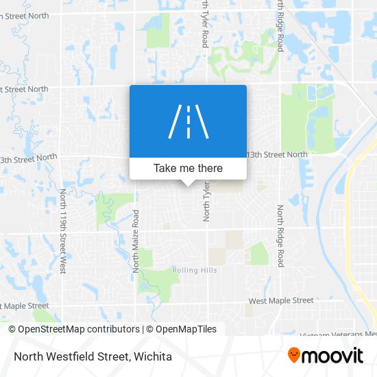 Mapa de North Westfield Street