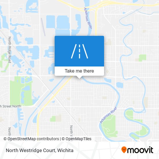 Mapa de North Westridge Court