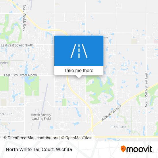 Mapa de North White Tail Court
