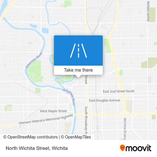 Mapa de North Wichita Street