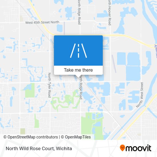Mapa de North Wild Rose Court