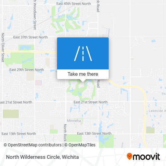 Mapa de North Wilderness Circle