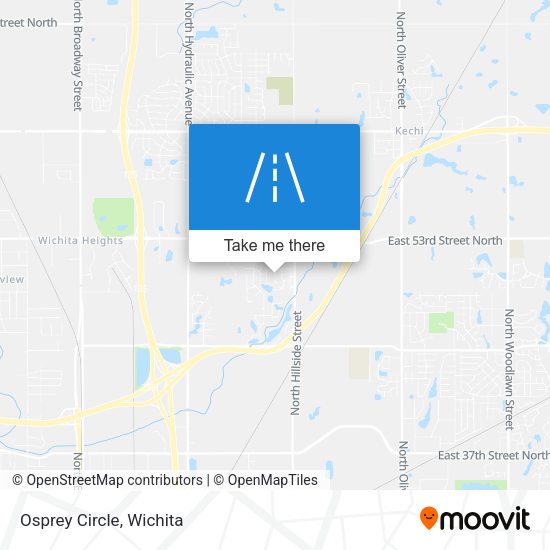 Mapa de Osprey Circle