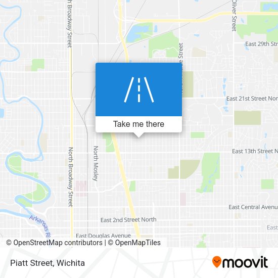 Mapa de Piatt Street