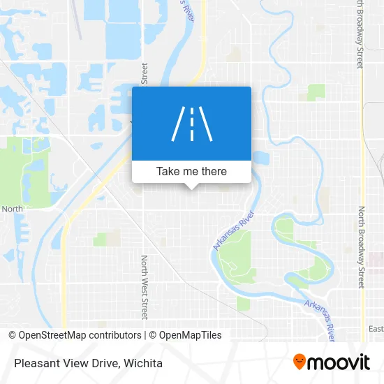 Pleasant View Drive map
