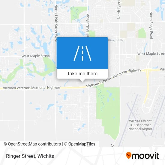 Ringer Street map