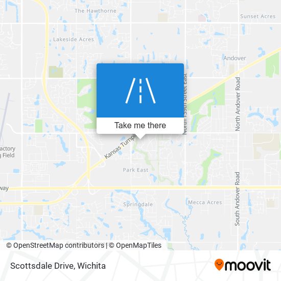 Scottsdale Drive map