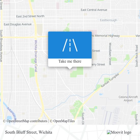 South Bluff Street map