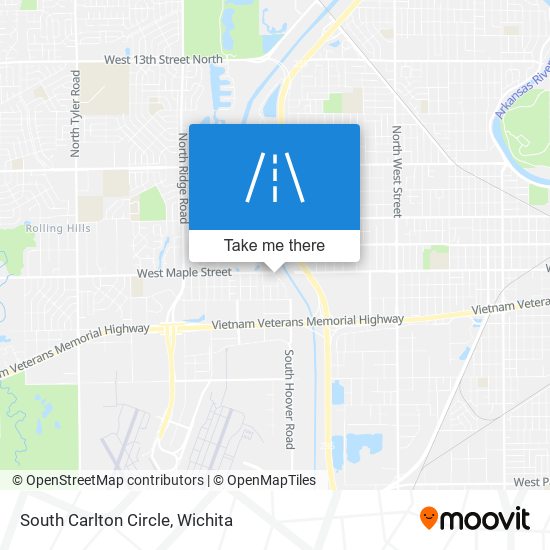 Mapa de South Carlton Circle