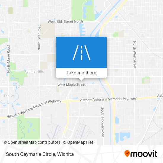 Mapa de South Ceymarie Circle