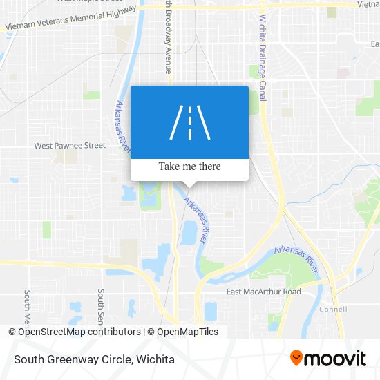 Mapa de South Greenway Circle