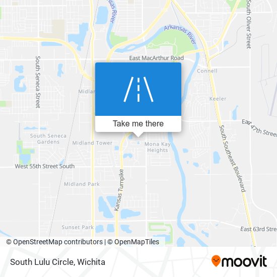 South Lulu Circle map