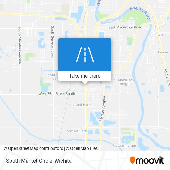 Mapa de South Market Circle