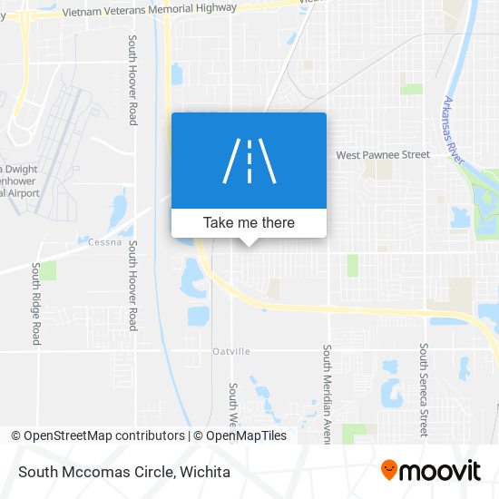 Mapa de South Mccomas Circle