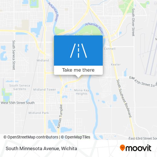 South Minnesota Avenue map