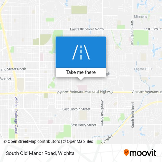 Mapa de South Old Manor Road