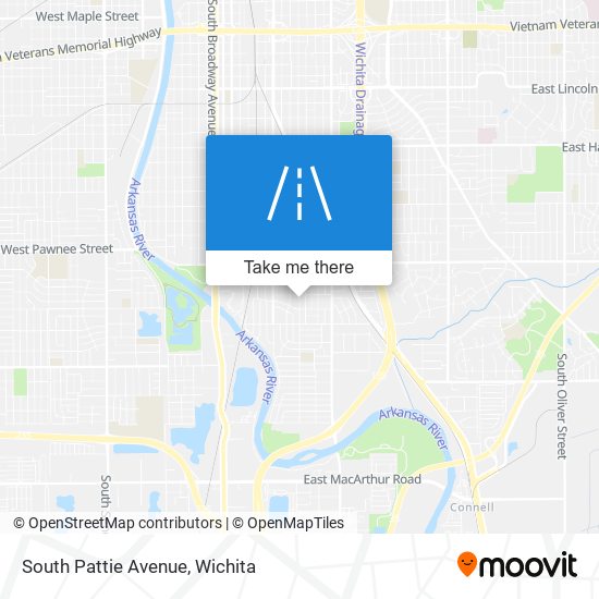 Mapa de South Pattie Avenue