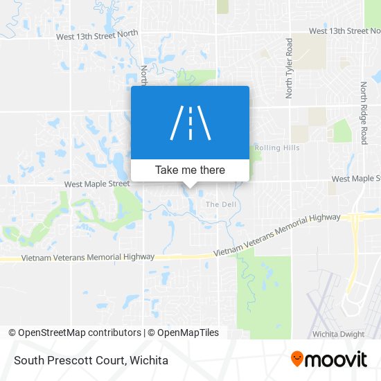 South Prescott Court map