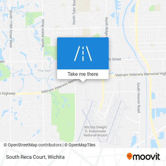 South Reca Court map