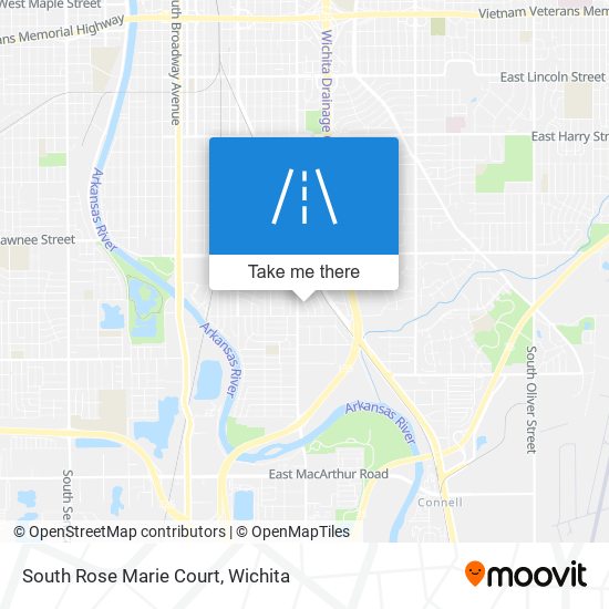 Mapa de South Rose Marie Court