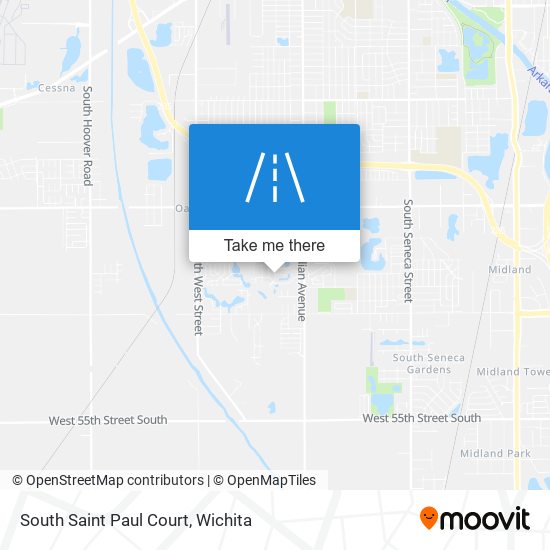 Mapa de South Saint Paul Court