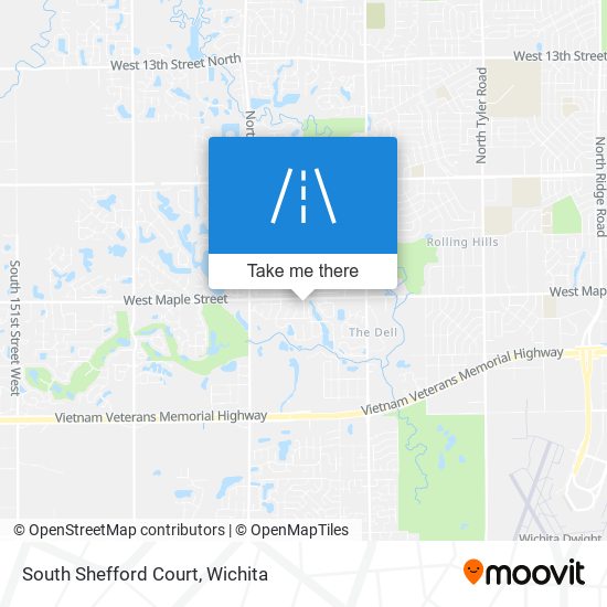 South Shefford Court map