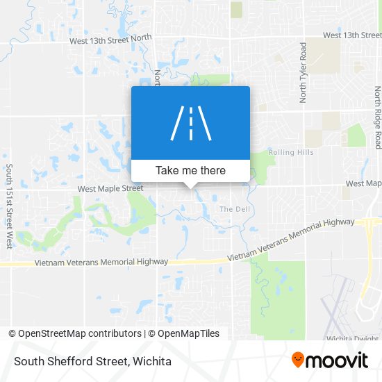 Mapa de South Shefford Street