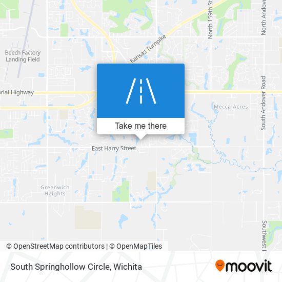 Mapa de South Springhollow Circle