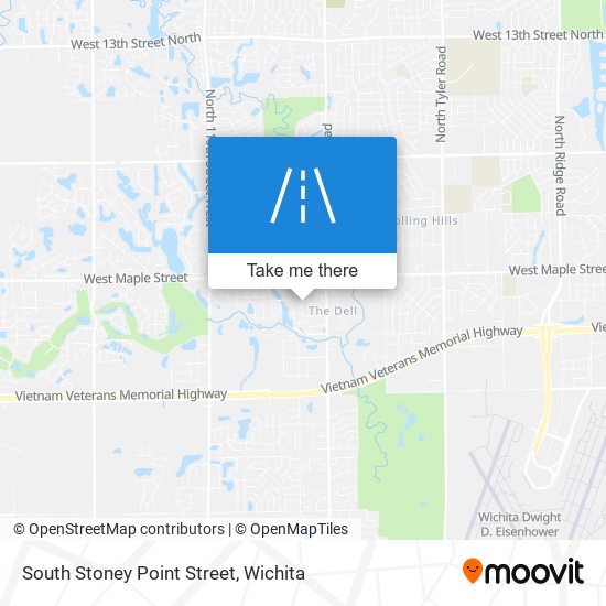 South Stoney Point Street map